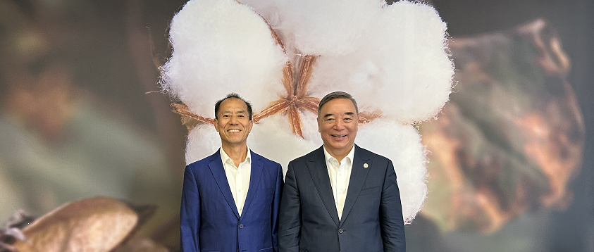 中上协会长宋志平到访U乐国际·集团医疗，全棉时代以“一朵棉花”构建核心竞争力